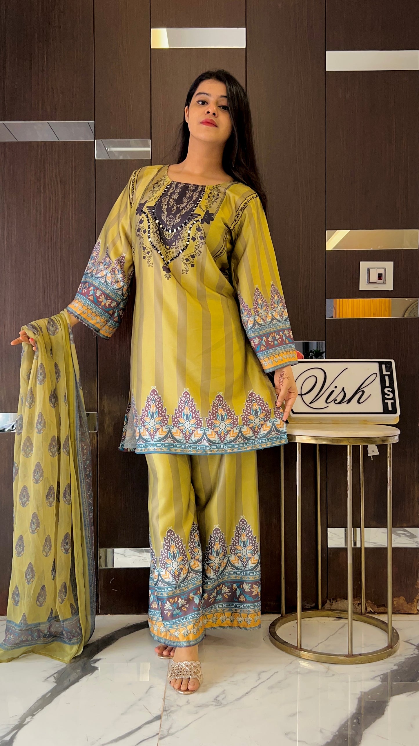 Ghazala Handwork Pakistani Co-ord Set 06