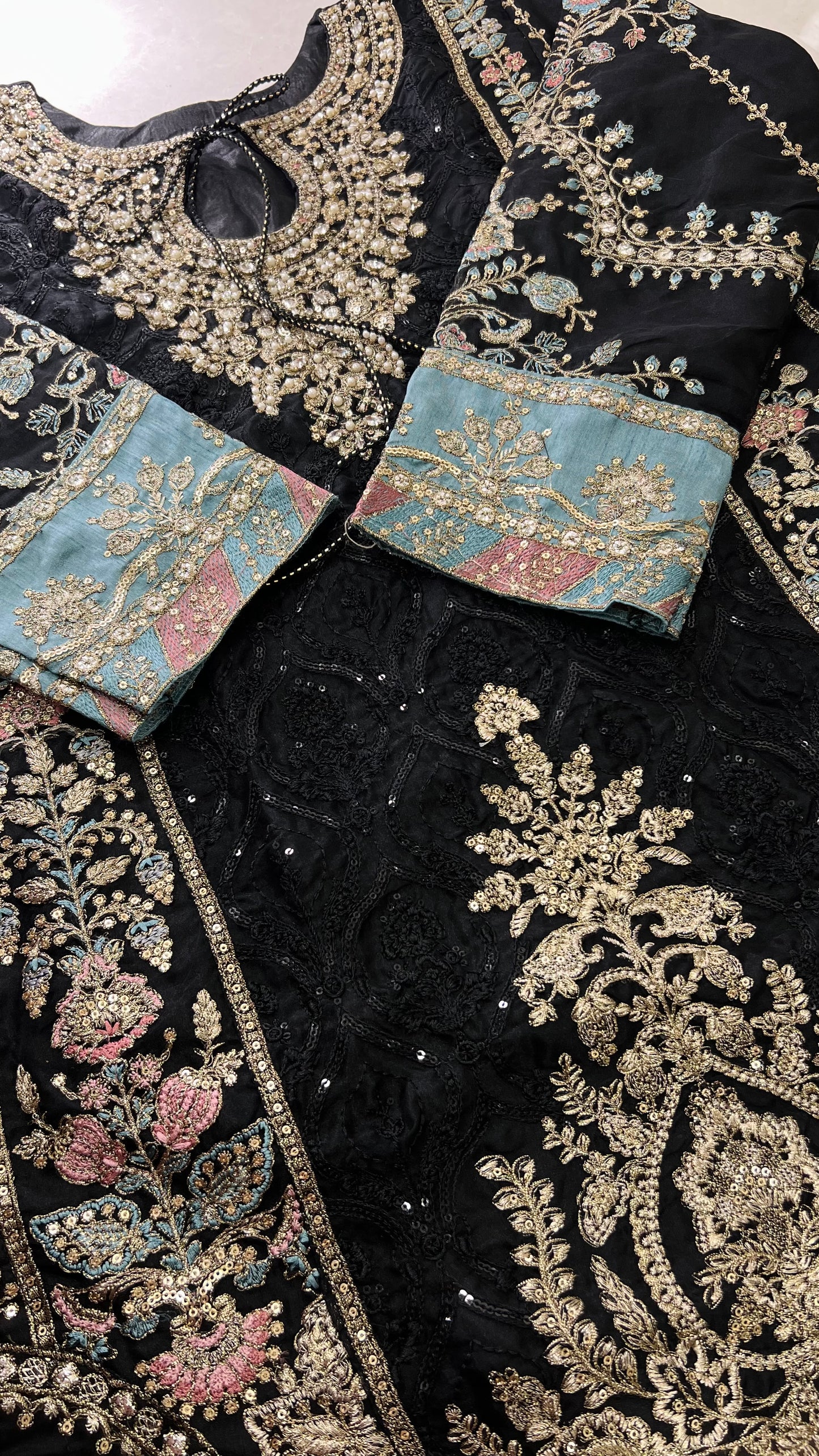 Meher Pakistani Organza Set 04