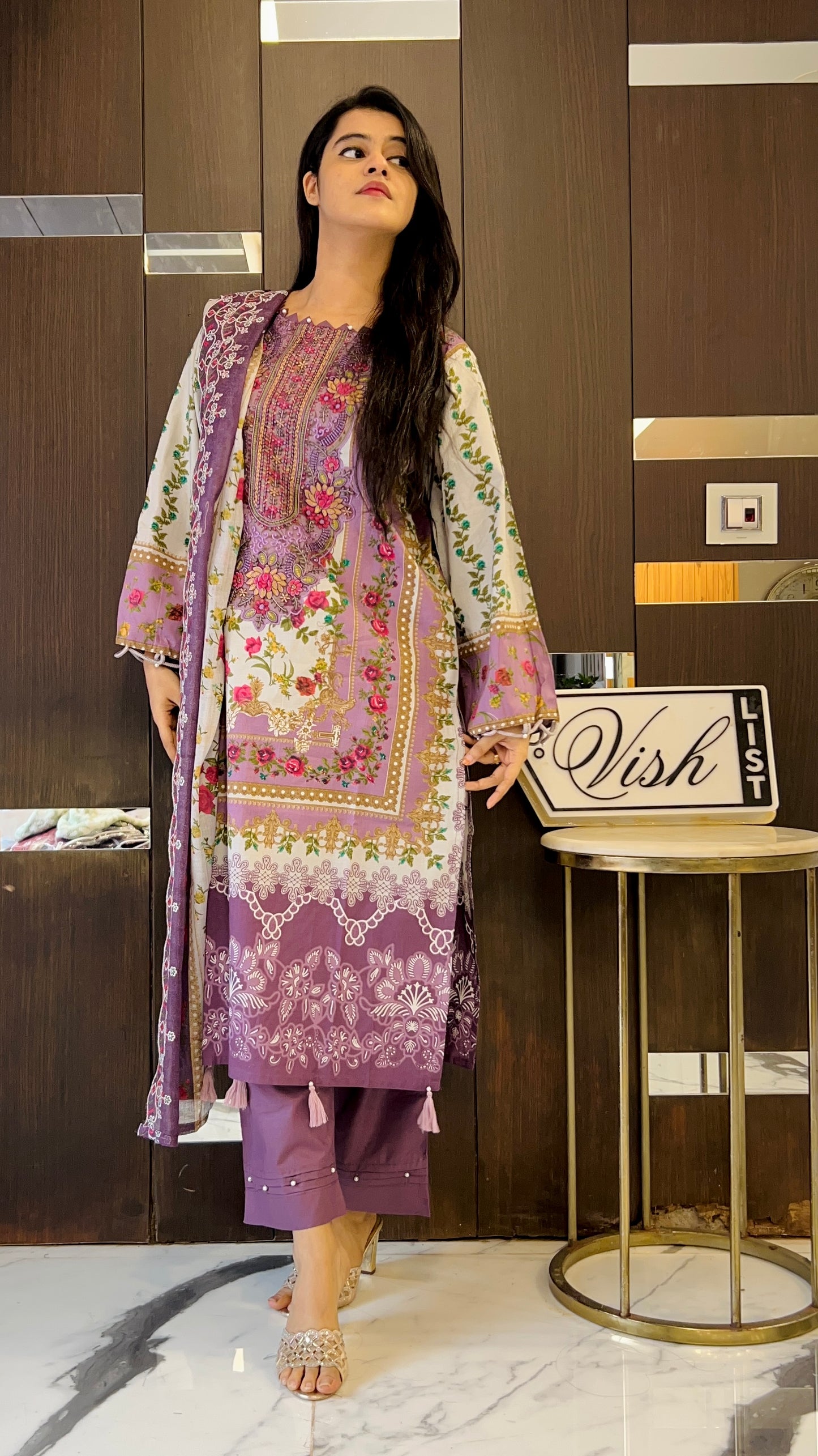 Nida Pakistani Lawn Set 13
