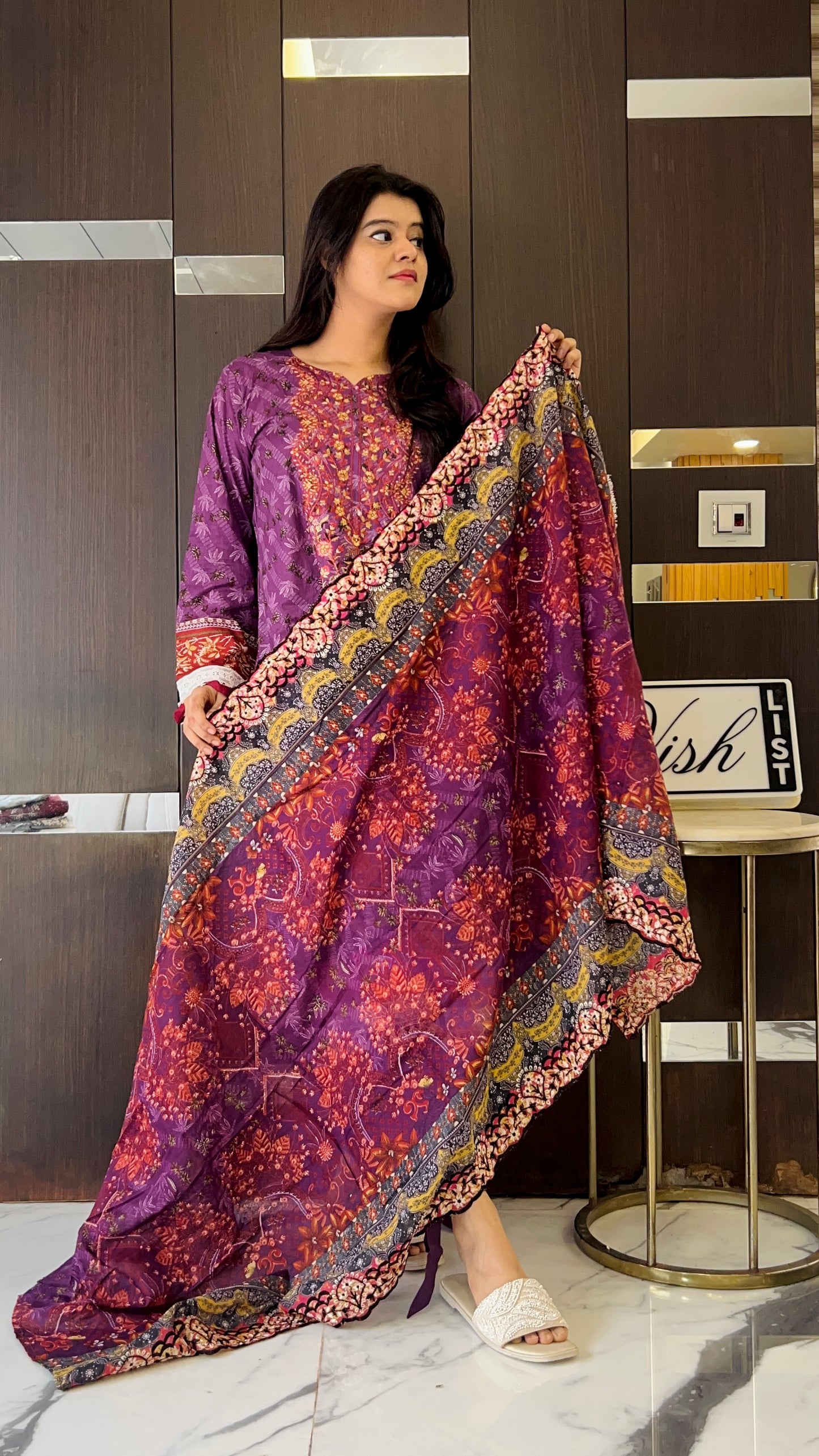 Noor-e-Ramadan Pakistani Lawn Set 07