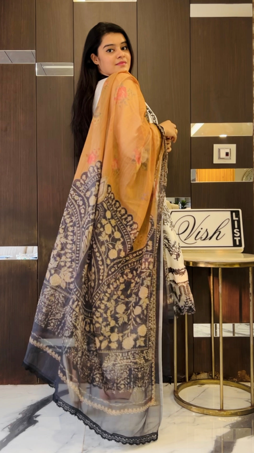 Sharjeena Pakistani Lawn Set 06