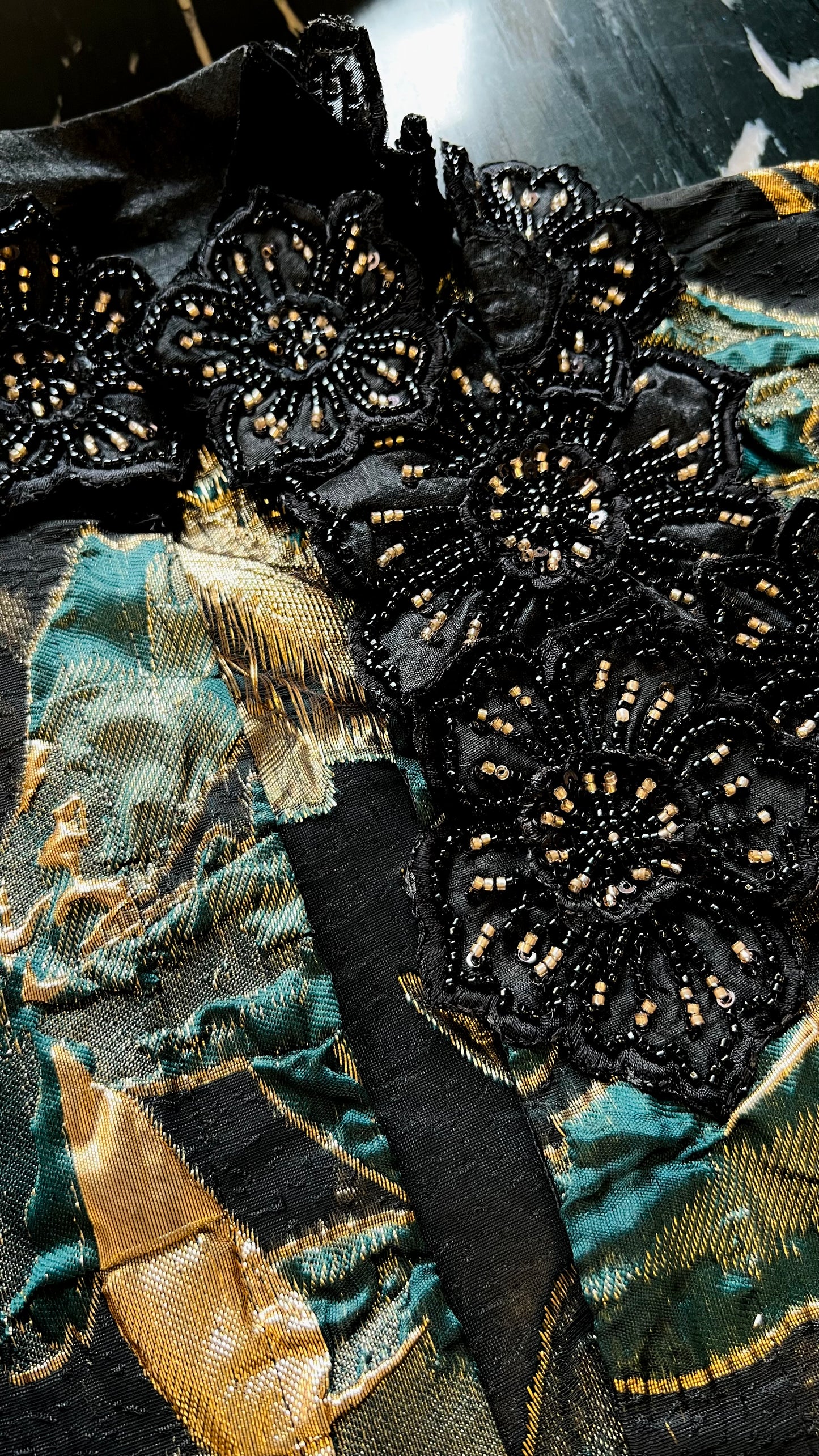 Zehra Luxe Jacket Set 04 (Teal Green)