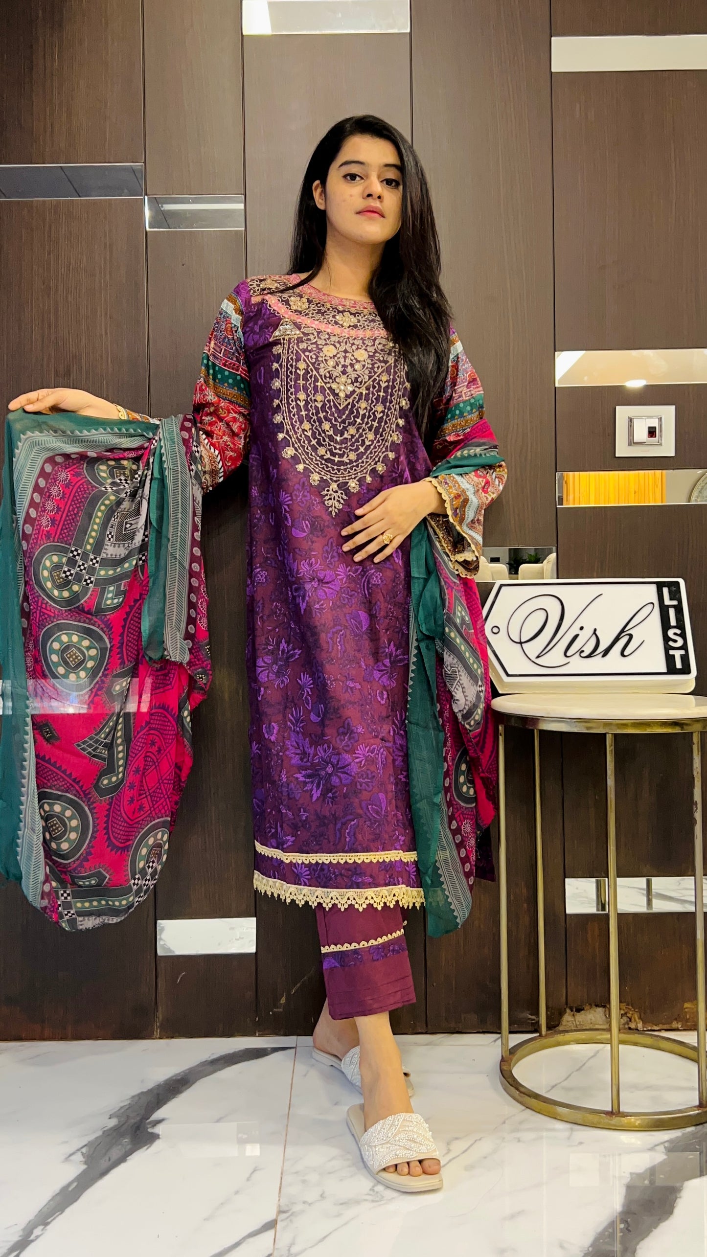 Kiswa Pakistani Lawn Set 01