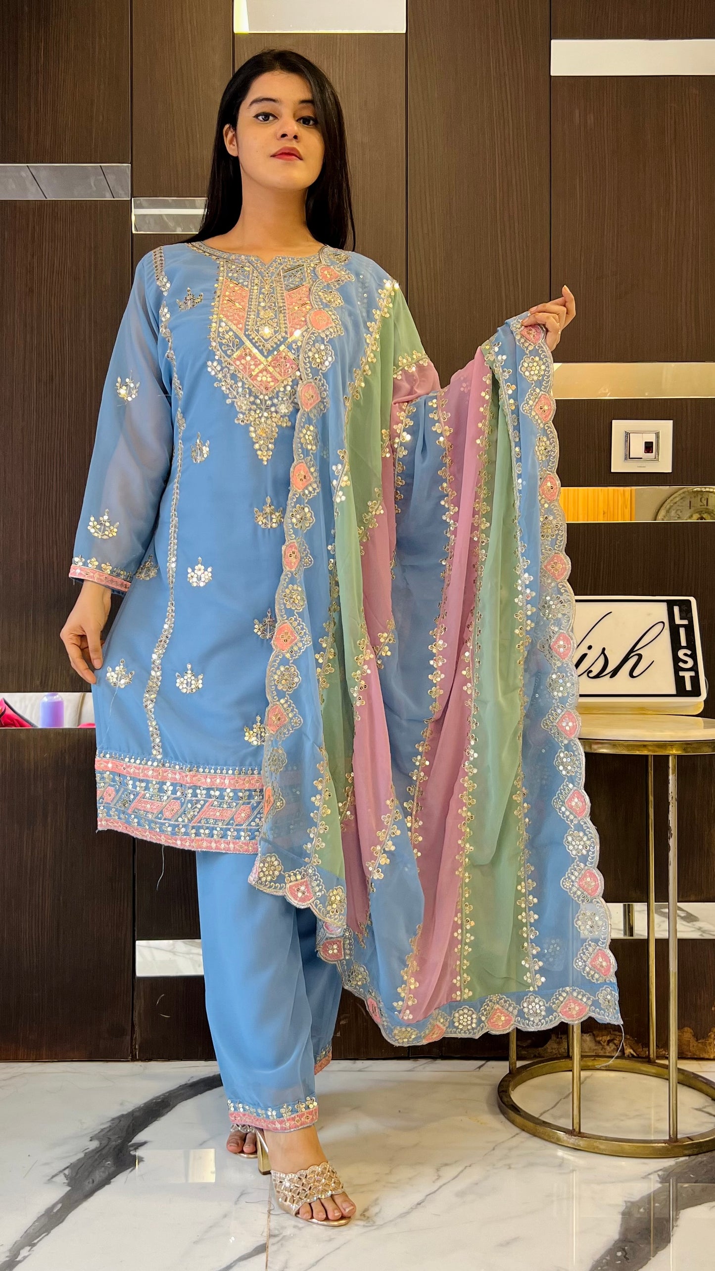 Nazm Pakistani Formal Set 12