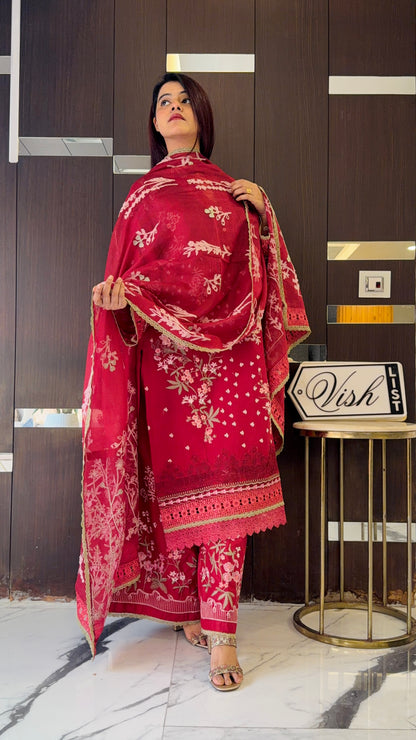 Anah Pakistani Lawn Set 03