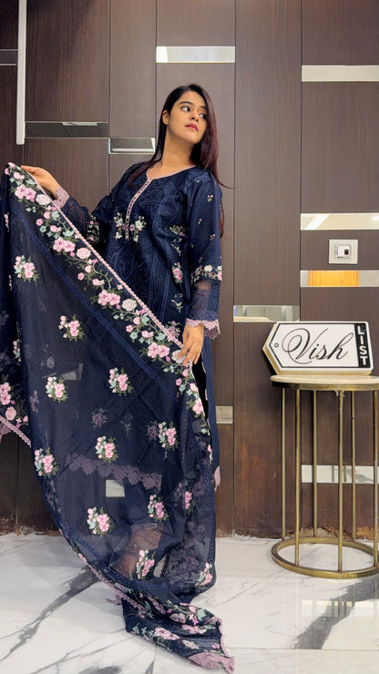 Anah Pakistani Lawn Set 09