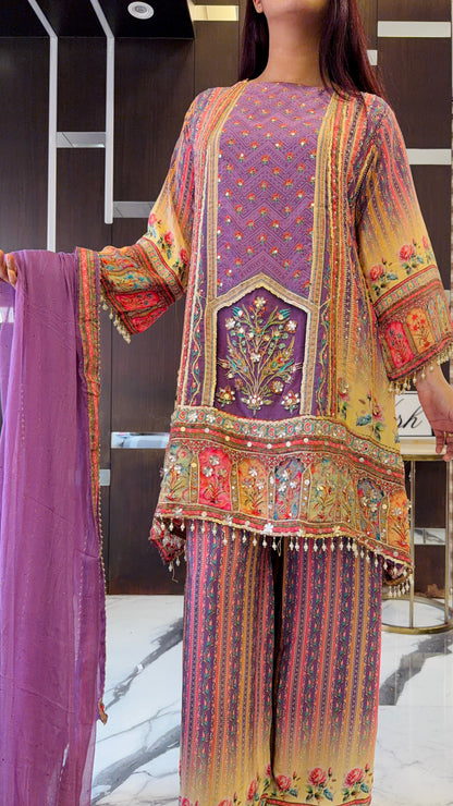 Bahara Pakistani Formal Set 09