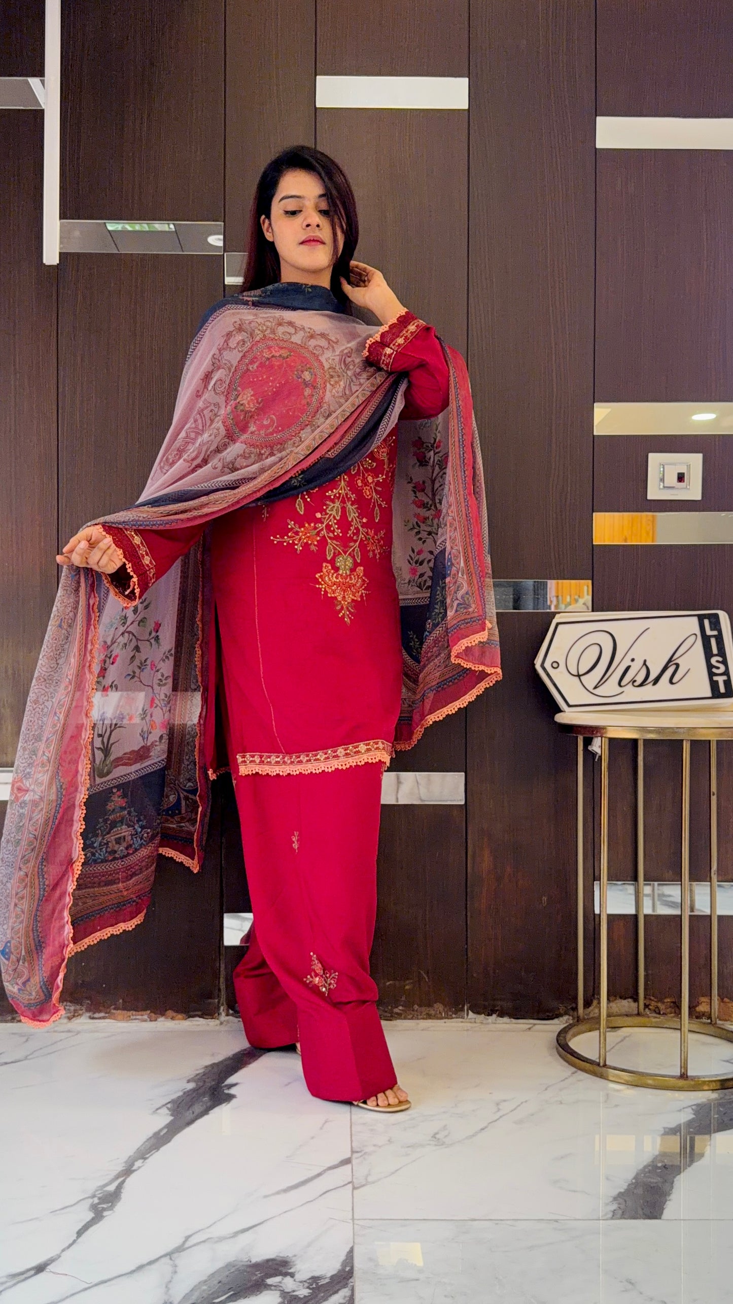 Shafa Pakistani Farshi Salwar Set 04