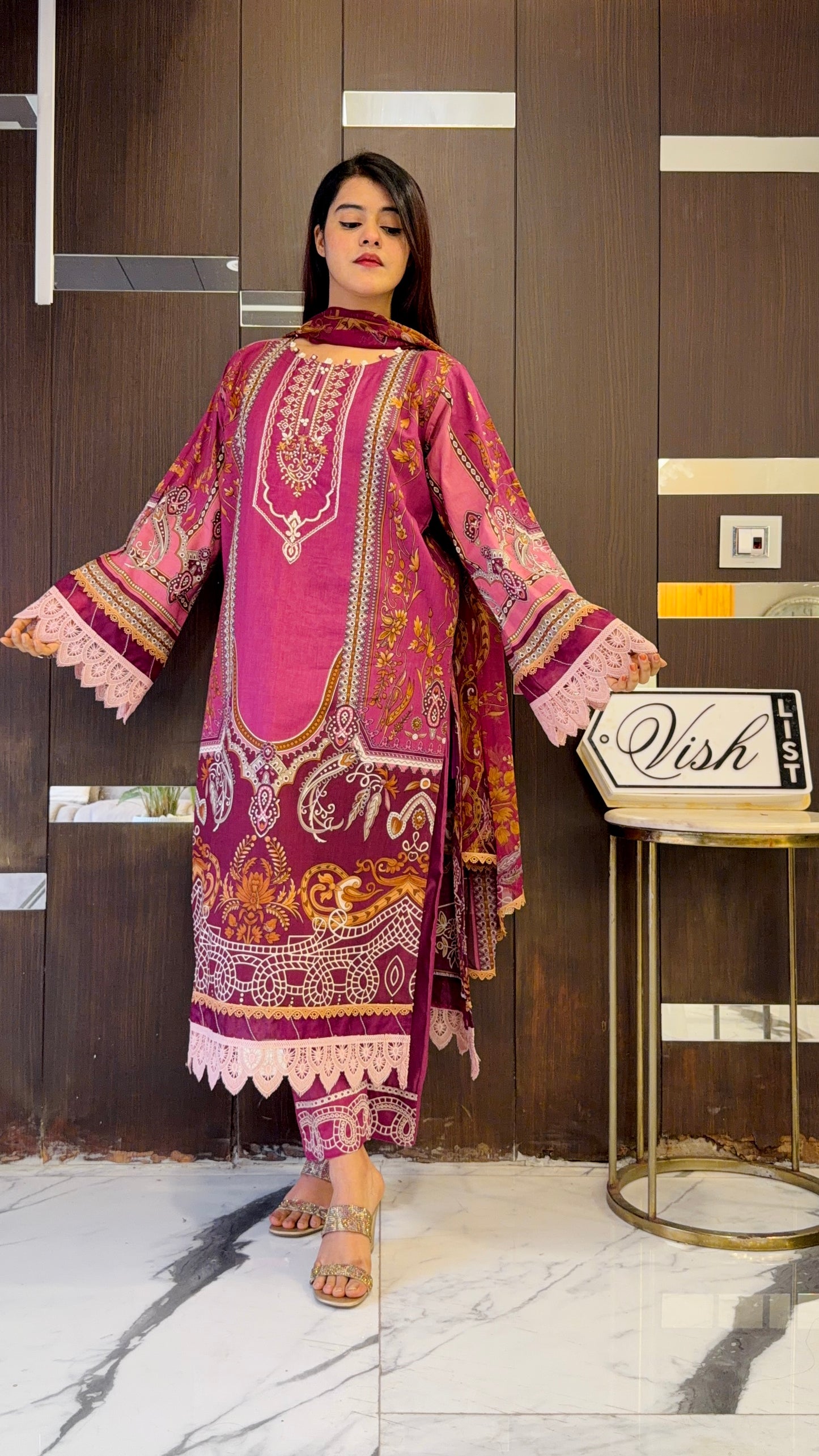 Bilkis Pakistani Lawn Set 06