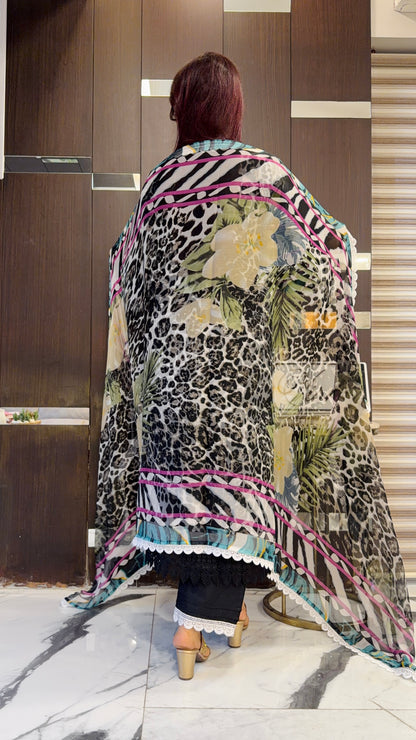Shamah Pakistani Lawn Set 07