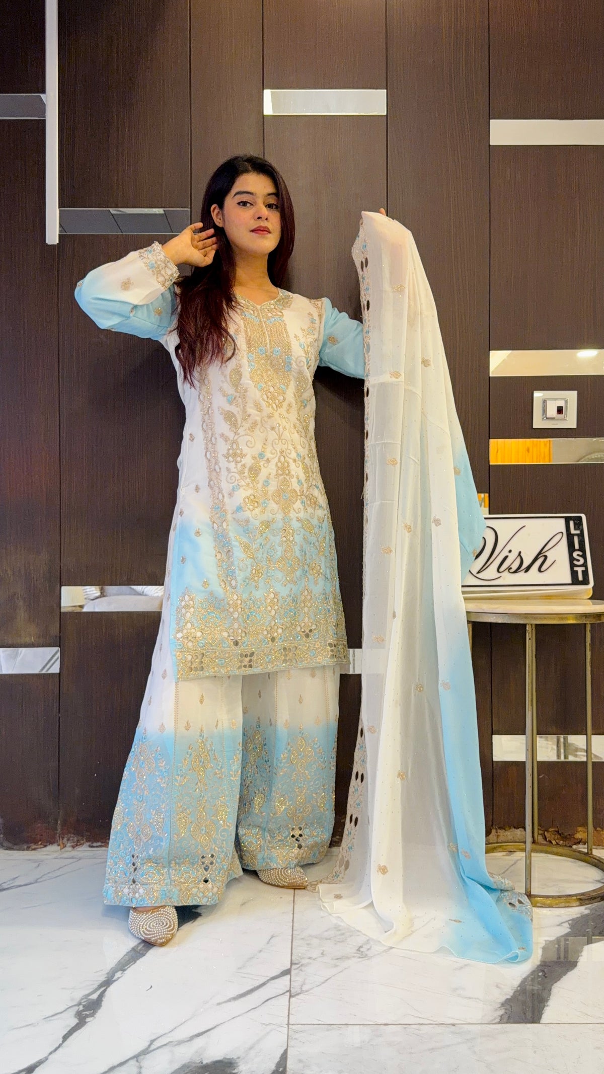 Nazneen Pakistani Sharara Set 01