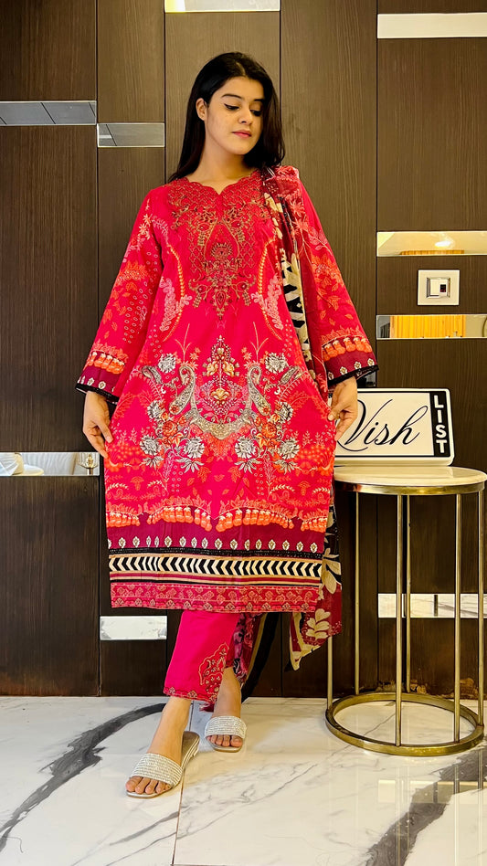 Pakistani Lawn Set LS 53