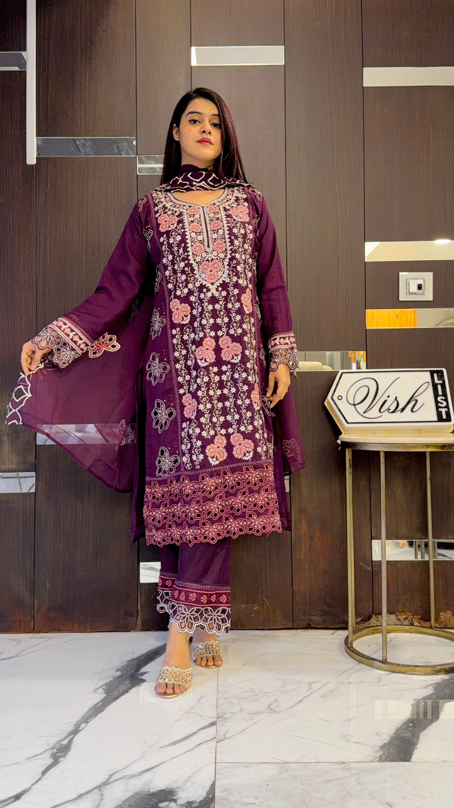 Zafrah Pakistani Formal Set 03