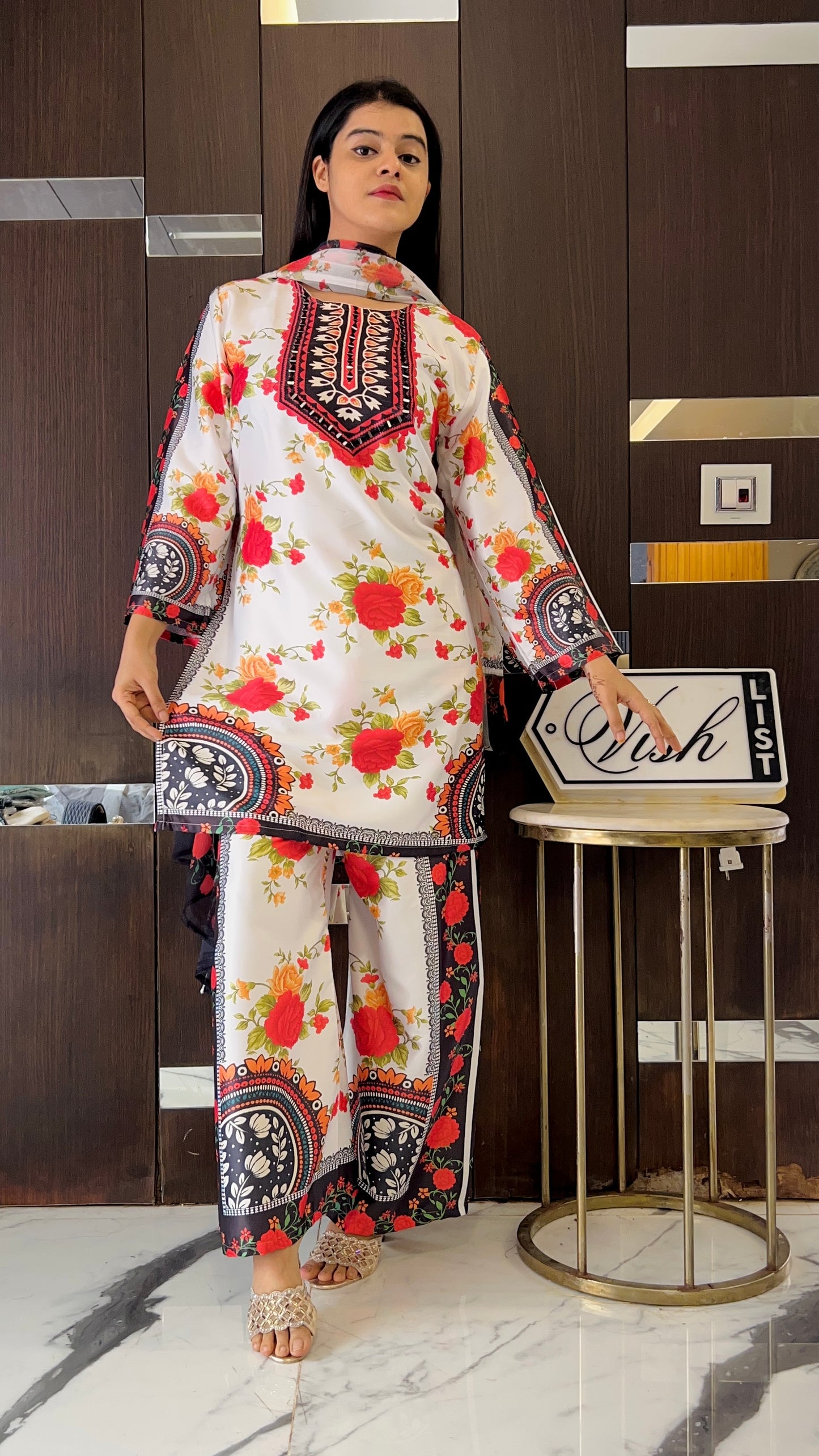 Ghazala Handwork Pakistani Co-ord Set 05