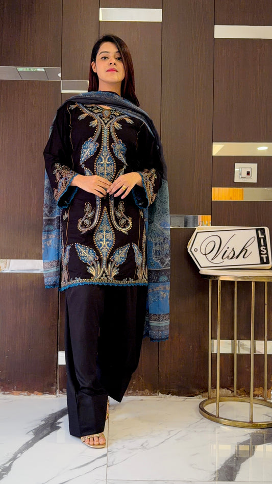 Shafa Pakistani Farshi Salwar Set 05