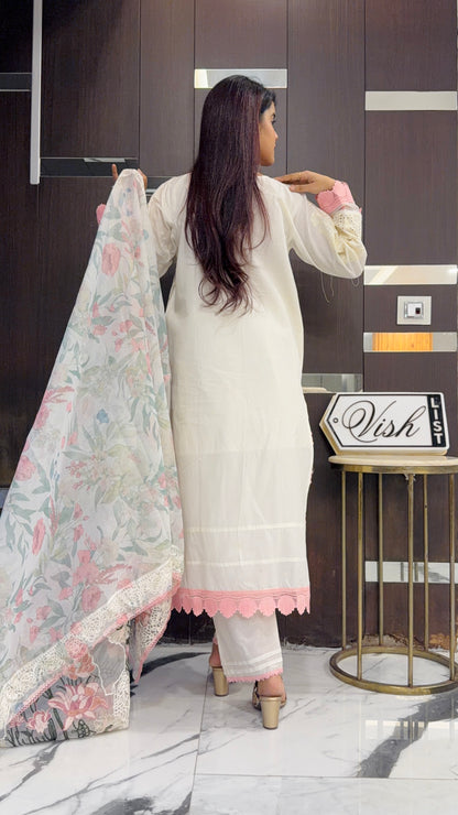 Anah Pakistani Lawn Set 08
