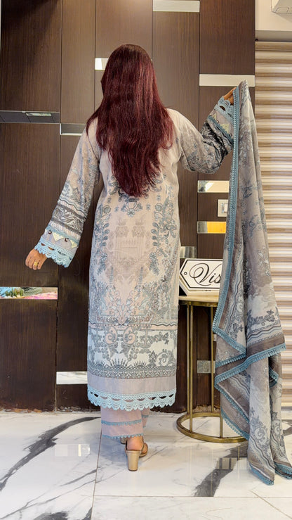 Shamah Pakistani Lawn Set 05