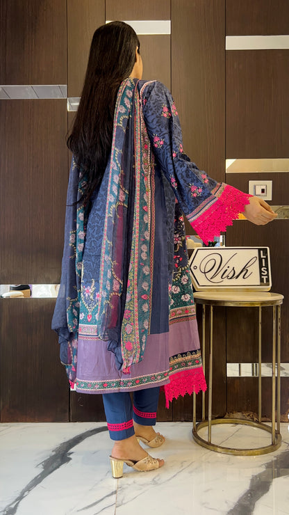 Laiba Pakistani Lawn Set 06
