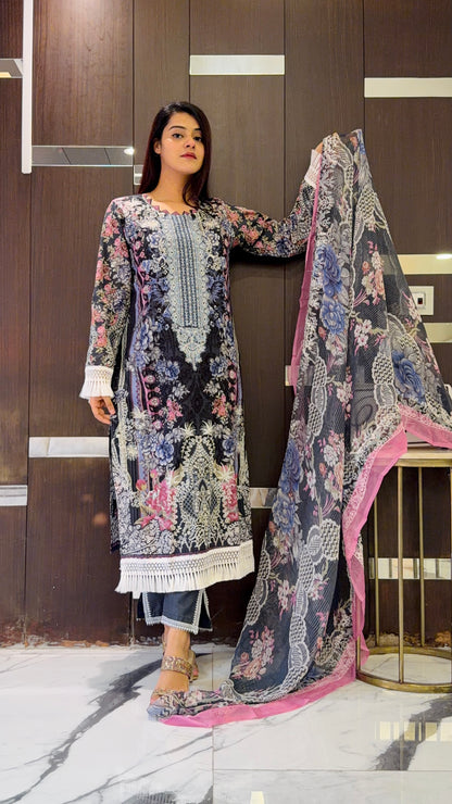 Raunak-e-Ramadan Pakistani Lawn Set 14