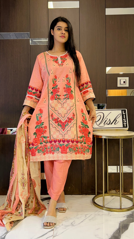 Nida Pakistani Lawn Set 02