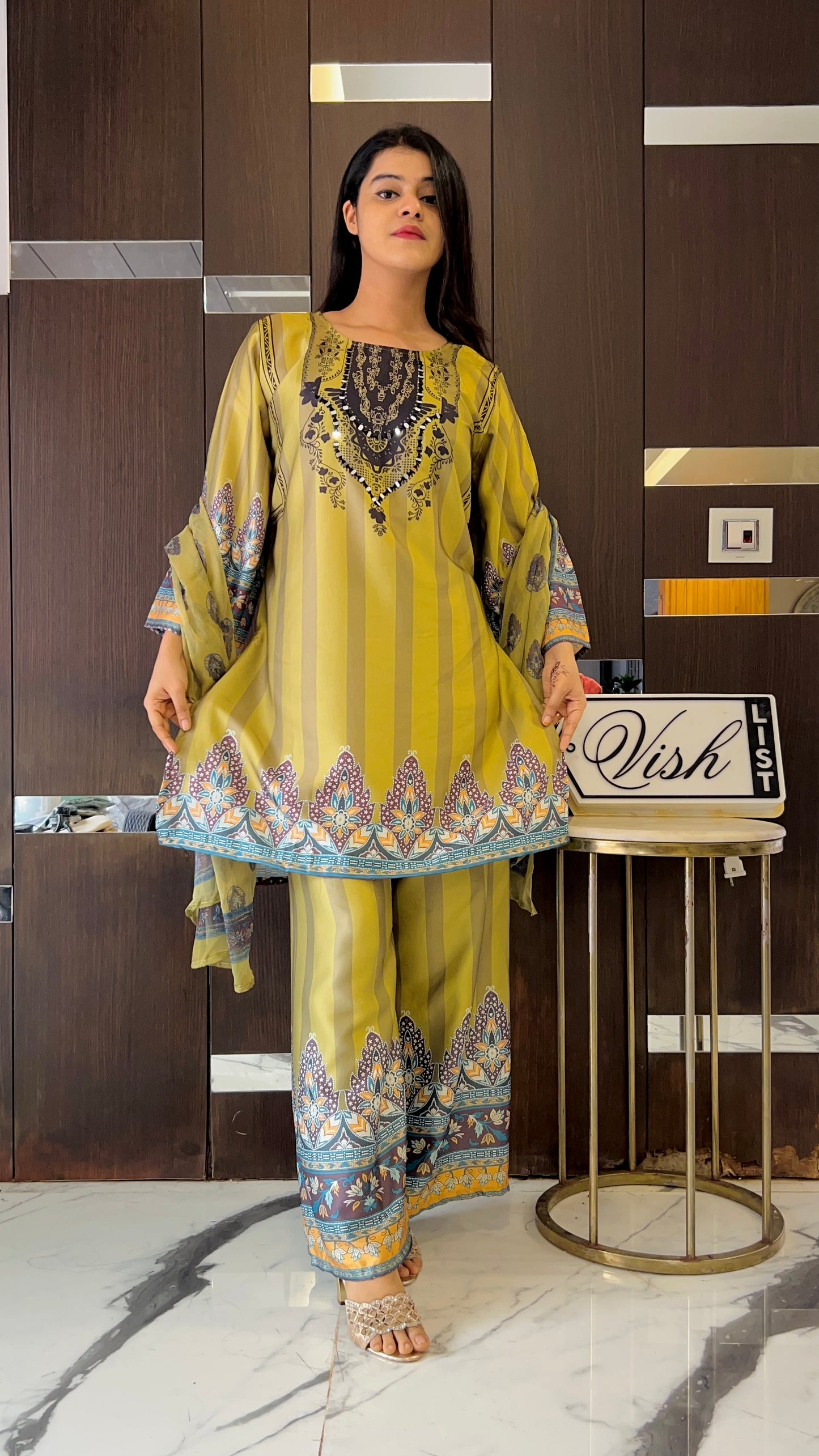 Ghazala Handwork Pakistani Co-ord Set 06