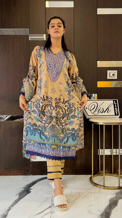 Noorain Lawn Set 02