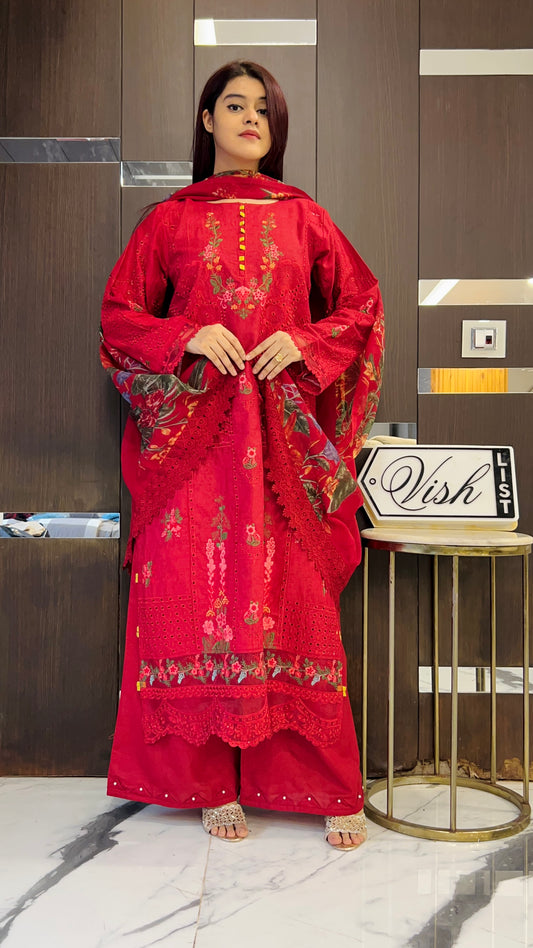 Hafza Pakistan Luxe Lawn Set 05