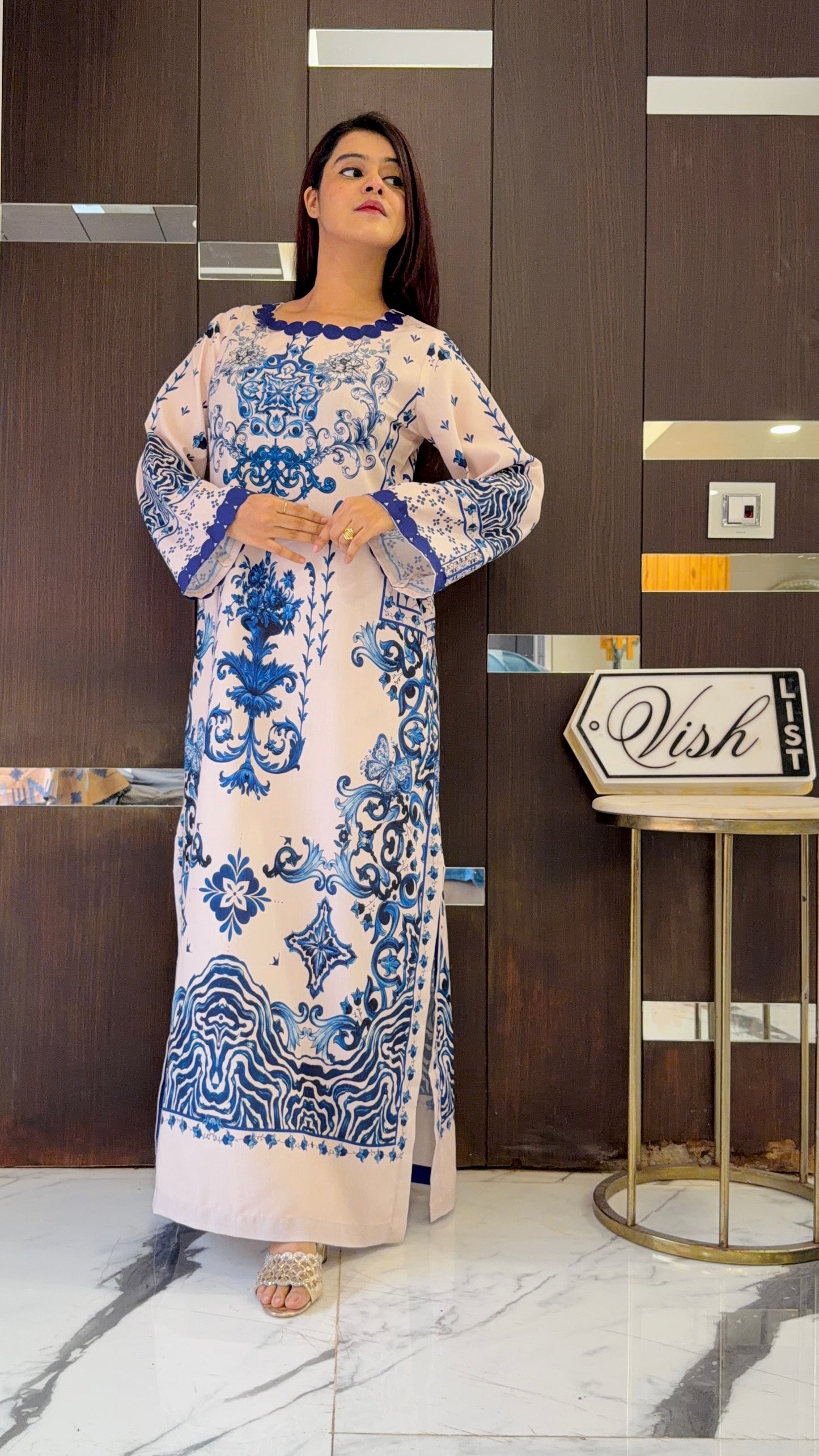 Samaya Pakistani Kaftan Co-ord Set 01