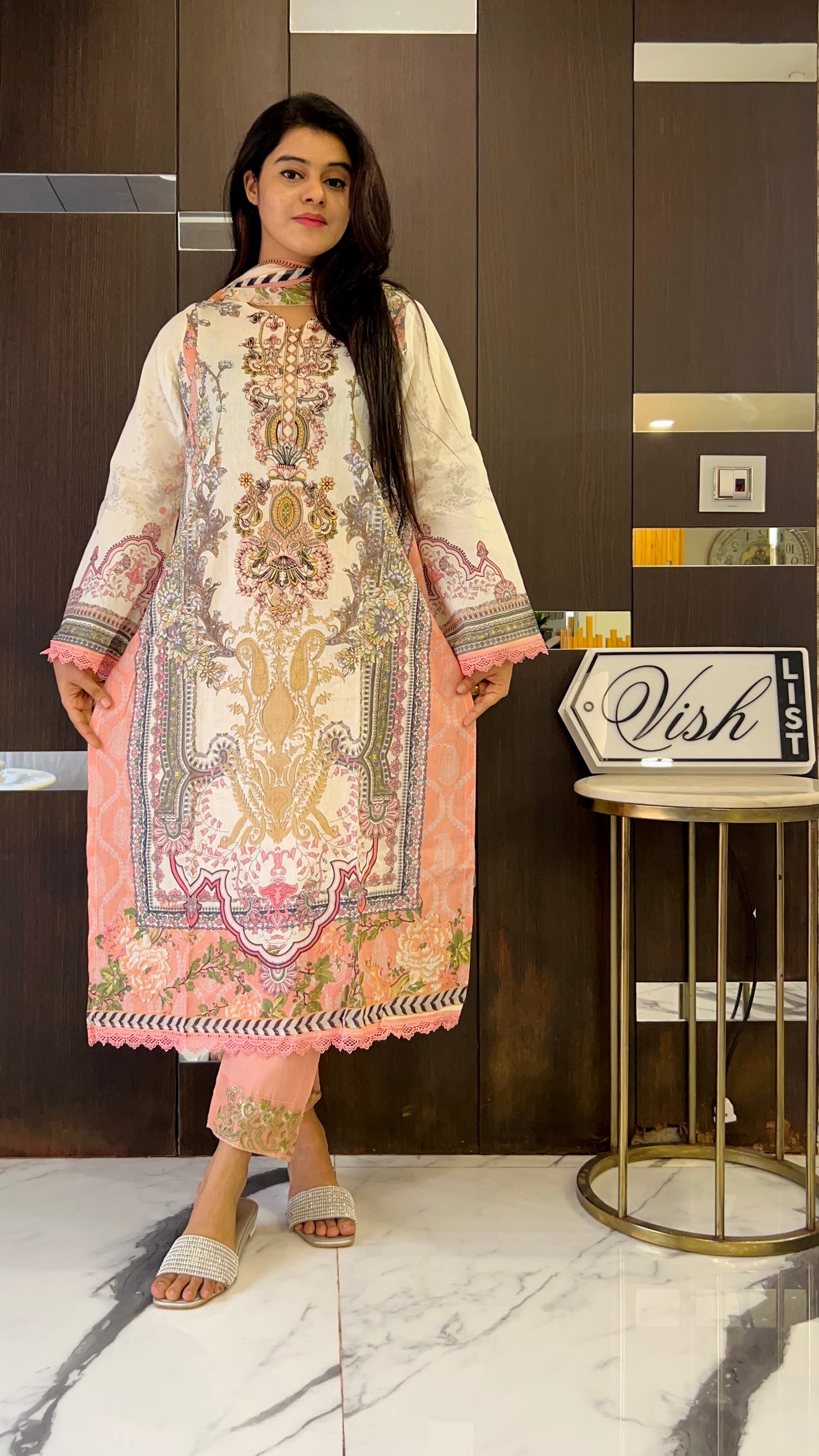 Pakistani Lawn Set LS 48