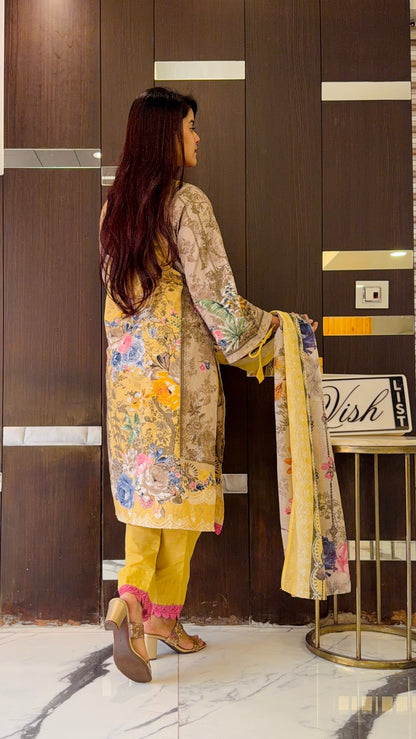 Raunak-e-Ramadan Pakistani Lawn Set 09