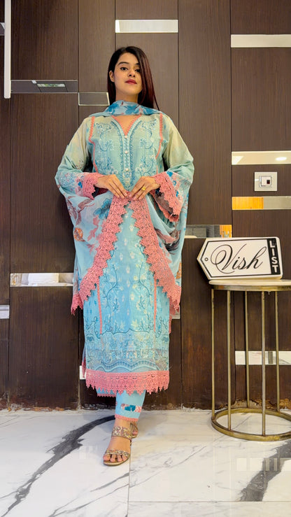 Masoom Pakistani Lawn Set 06