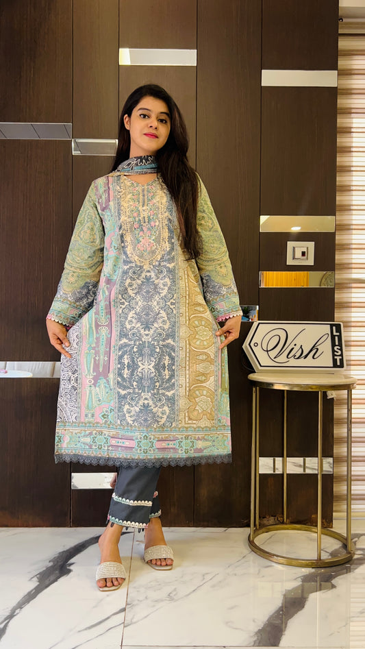 Pakistani Lawn Set LS 32