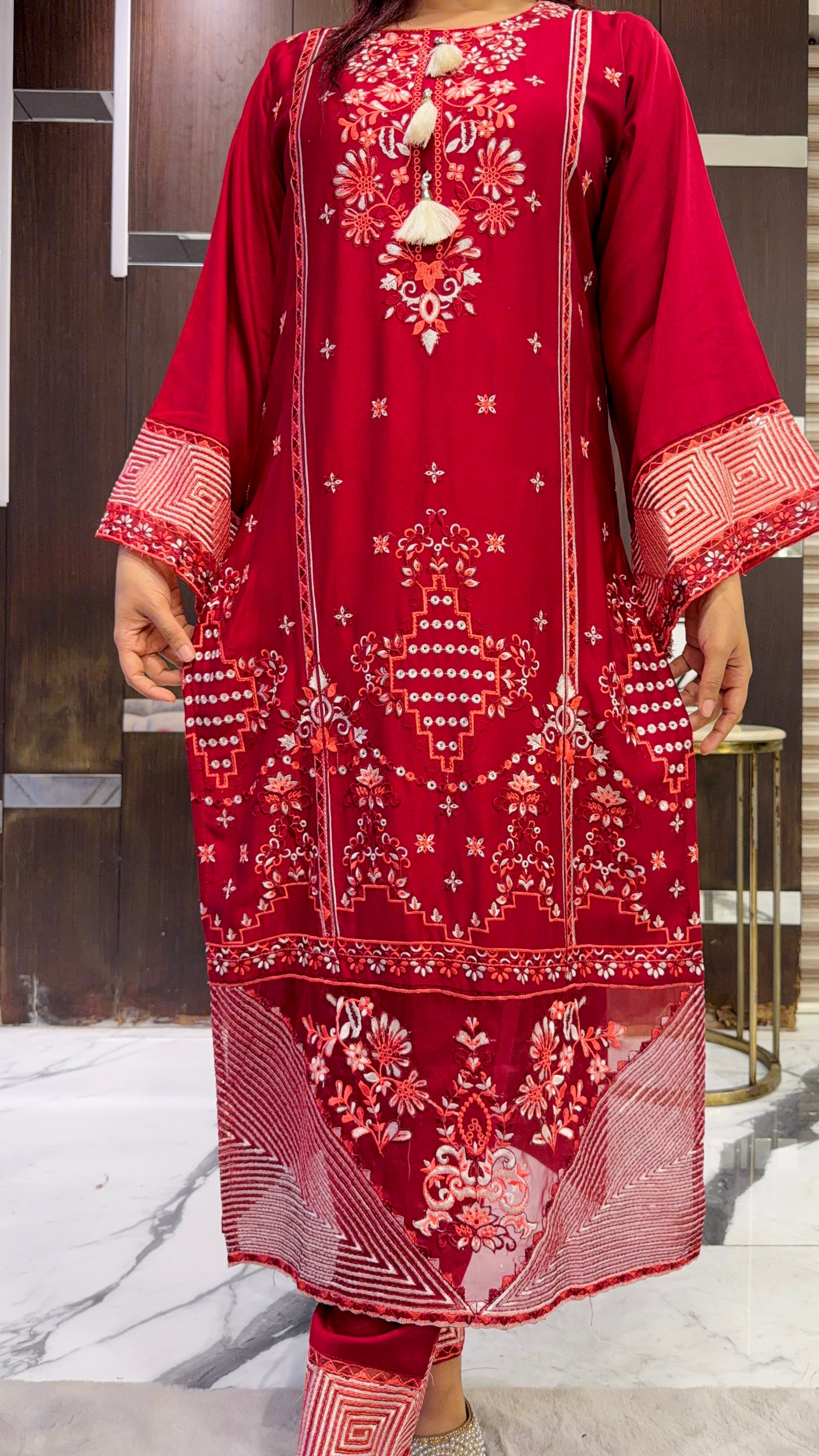 Pari Pakistani Kaftan Set 04