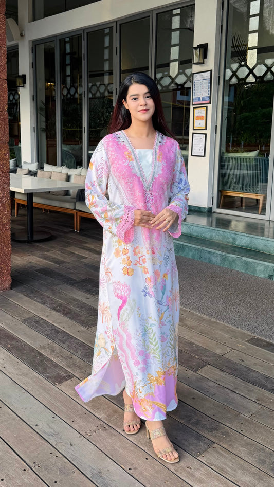 Mawra Pakistani Kaftan Set 01