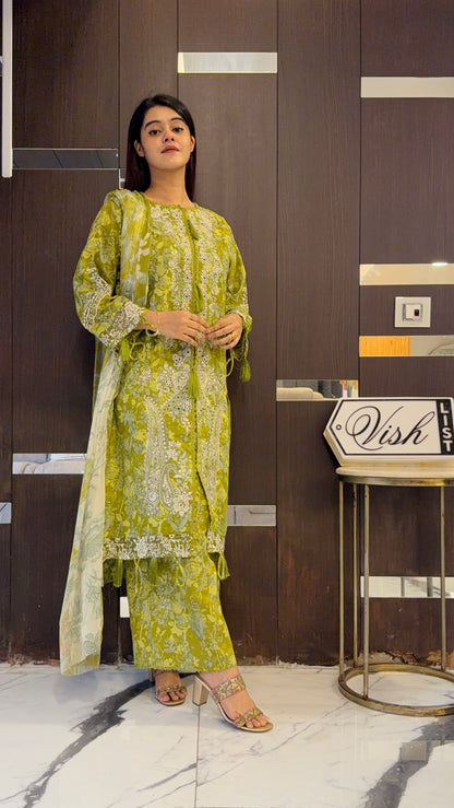 Raha Pakistani Lawn Set 08