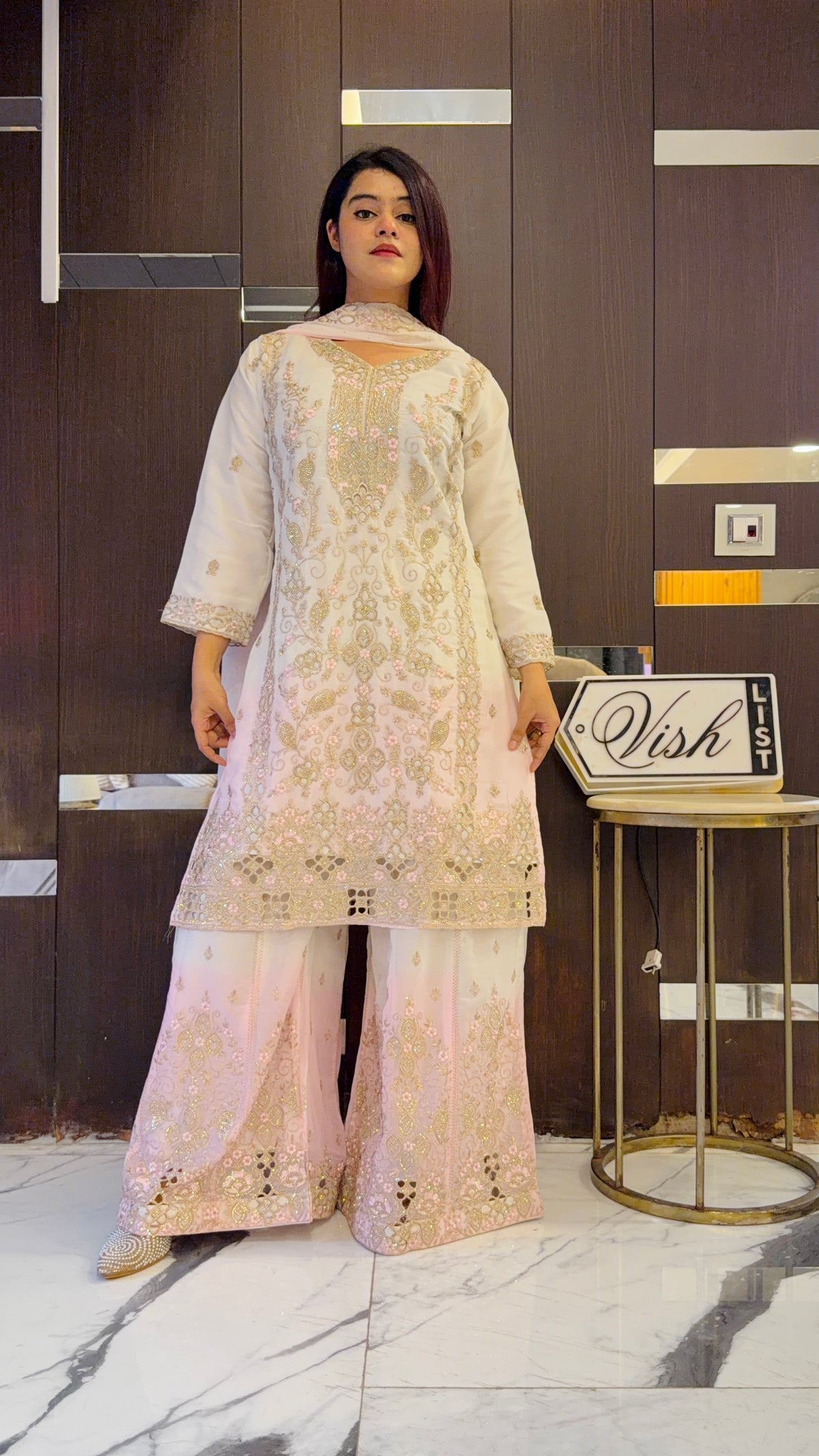 Nazneen Pakistani Sharara Set 02