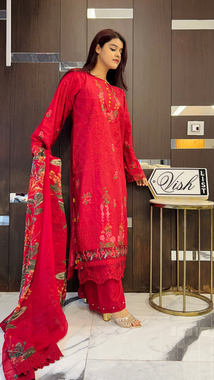 Hafza Pakistan Luxe Lawn Set 05