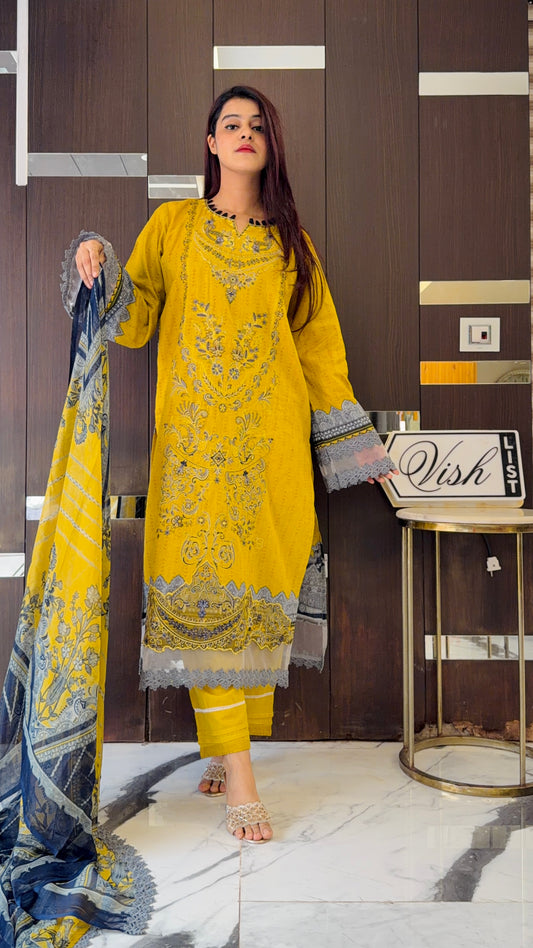 Irha Pakistani Lawn Set 02