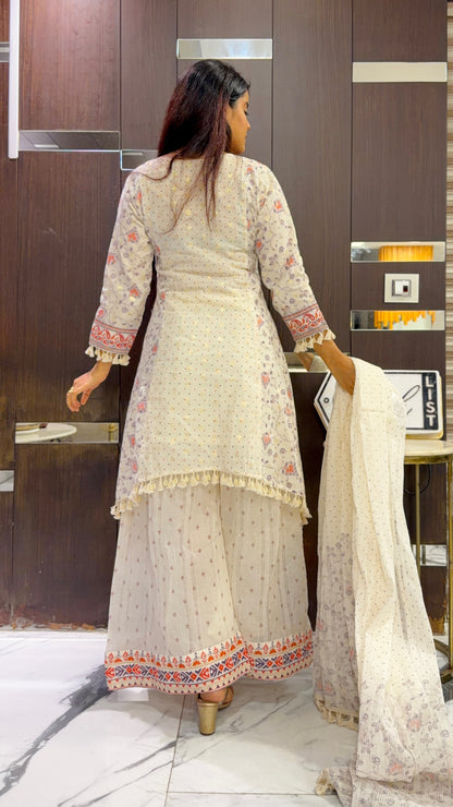 Shifa Pakistani A-line Suit 07