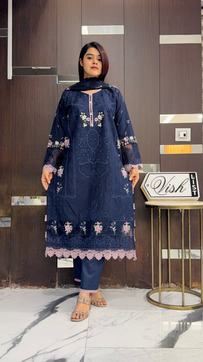 Anah Pakistani Lawn Set 09