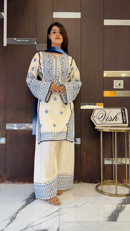 Jugnu Pakistani Farshi Salwar Set 04