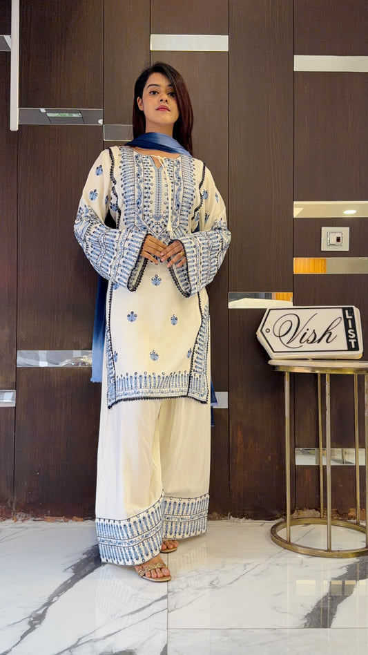 Jugnu Pakistani Farshi Salwar Set 04