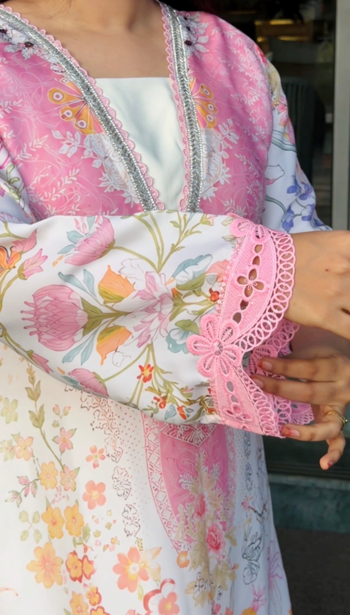 Mawra Pakistani Kaftan Set 01