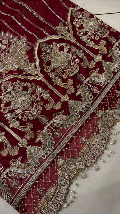 Zafrah Pakistani Formal Set 04