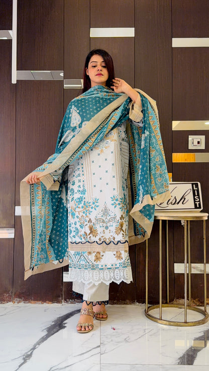 Raunak-e-Ramadan Pakistani Lawn Set 21