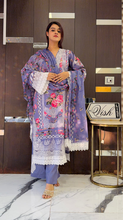 Irha Pakistani Lawn Set 07