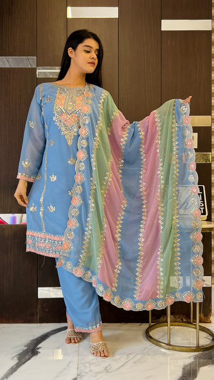 Nazm Pakistani Formal Set 12