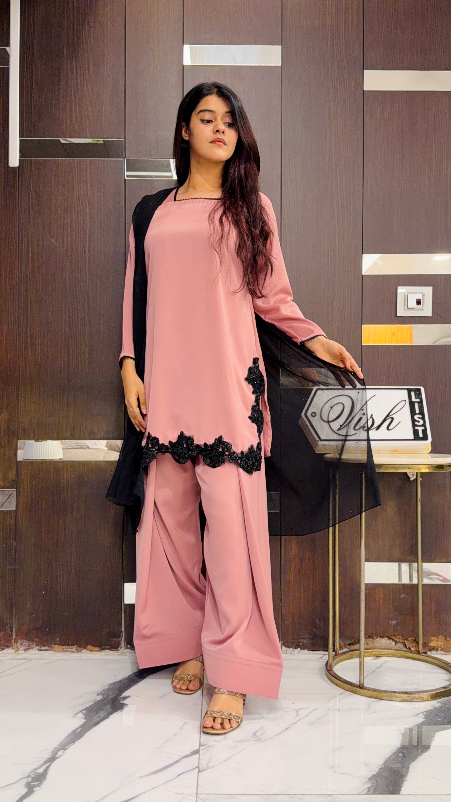 Sophia Solid Farshi Salwar Suit 12