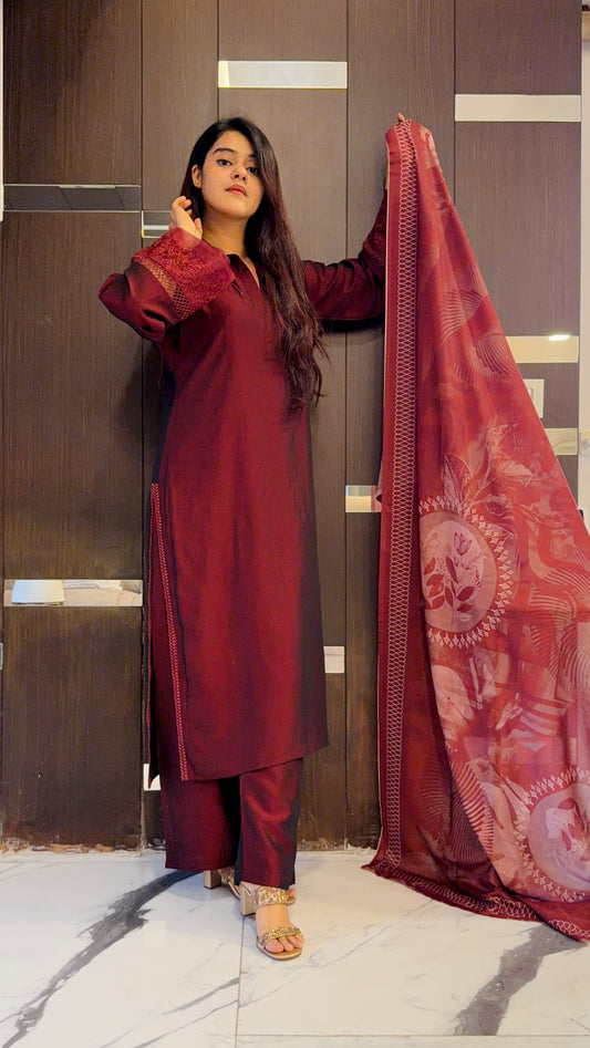 Sophia Solid Pakistani Suit 14