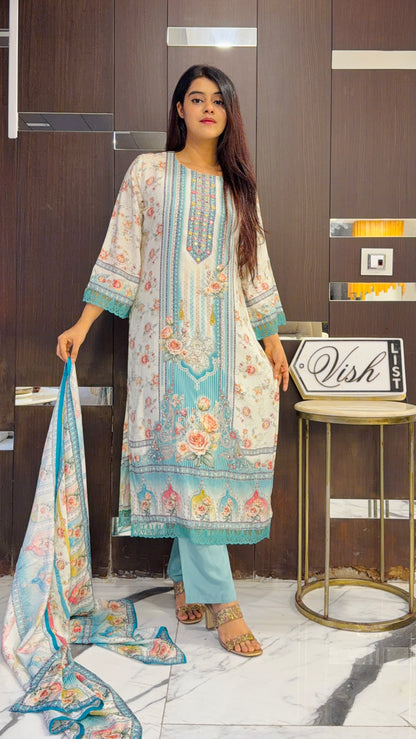 Shifa Pakistani Muslin Suit 02
